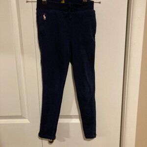 Kid's Polo Ralph Lauren Navy Blue Joggers/Sweatpants, Size 7/8